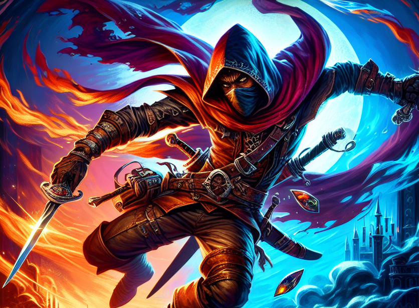 Bandit raider humanoid monster for wilderness and dungeon encounters